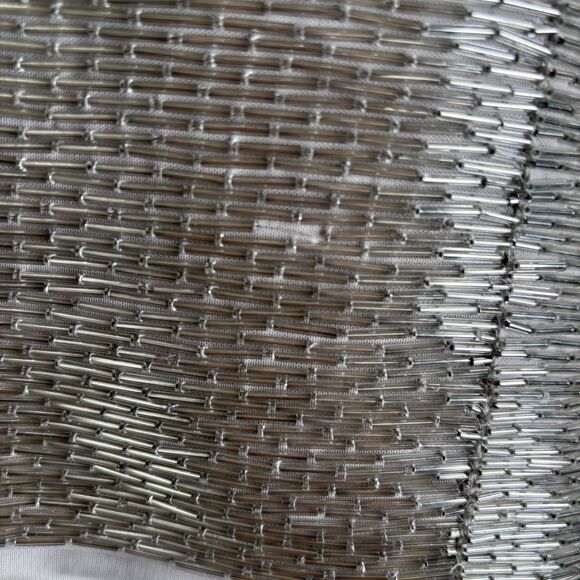 STAUD Bead Embellished Silver Skirt Set - Picture 11 of 16